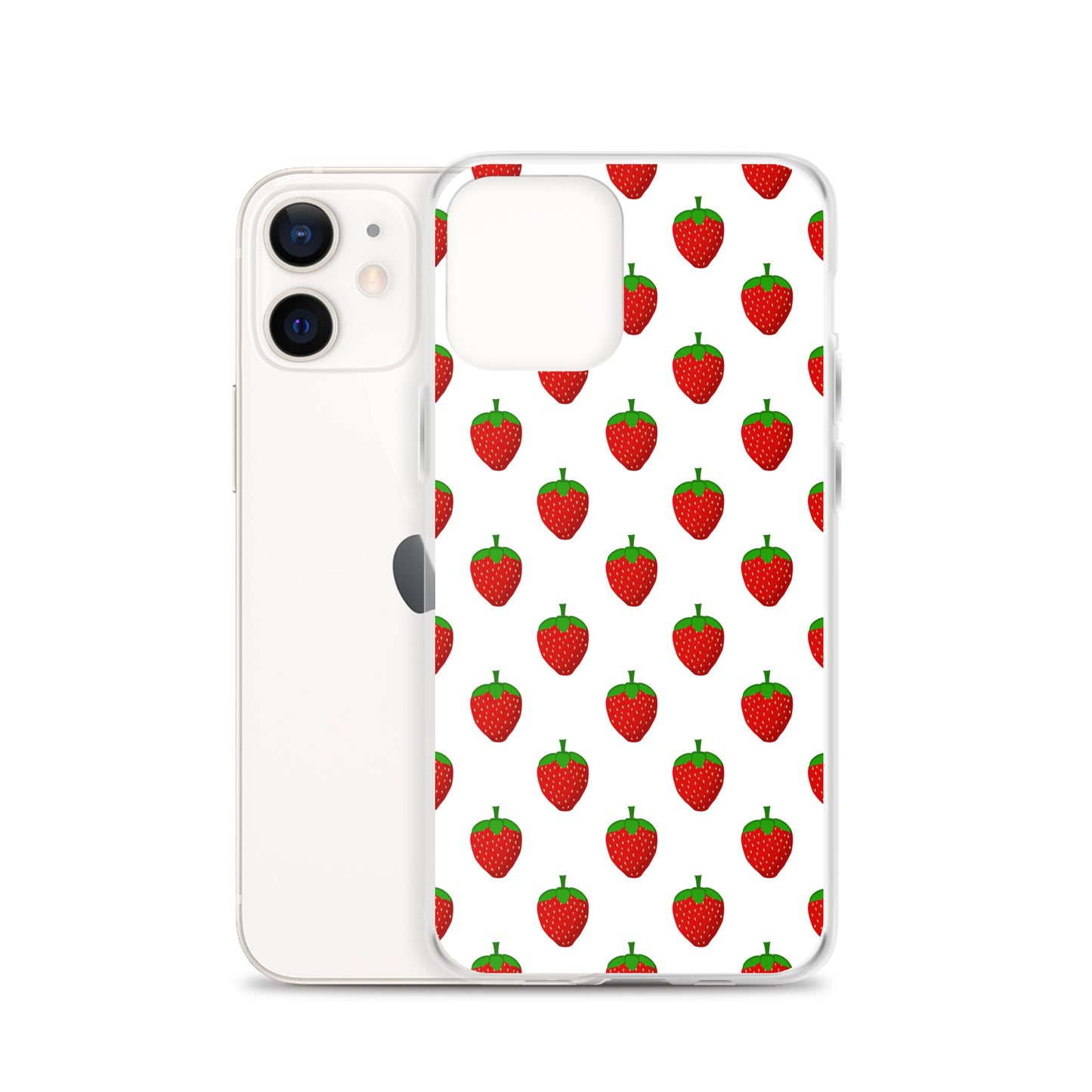 Strawberry Party - Inspired By Harry Styles - Sustainably Made Clear Case for iPhone®
