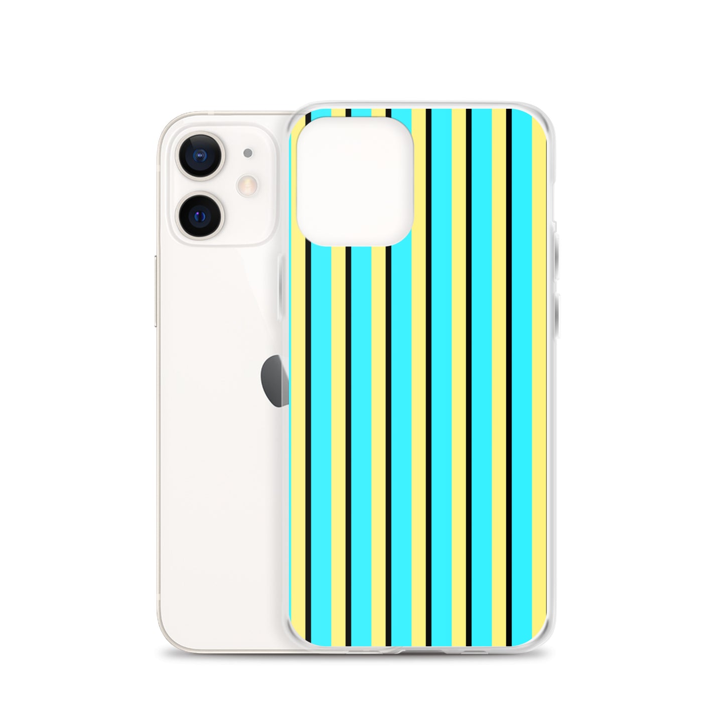Vintage Stripes - Inspired By Harry Styles - Sustainably Made Clear Case for iPhone®