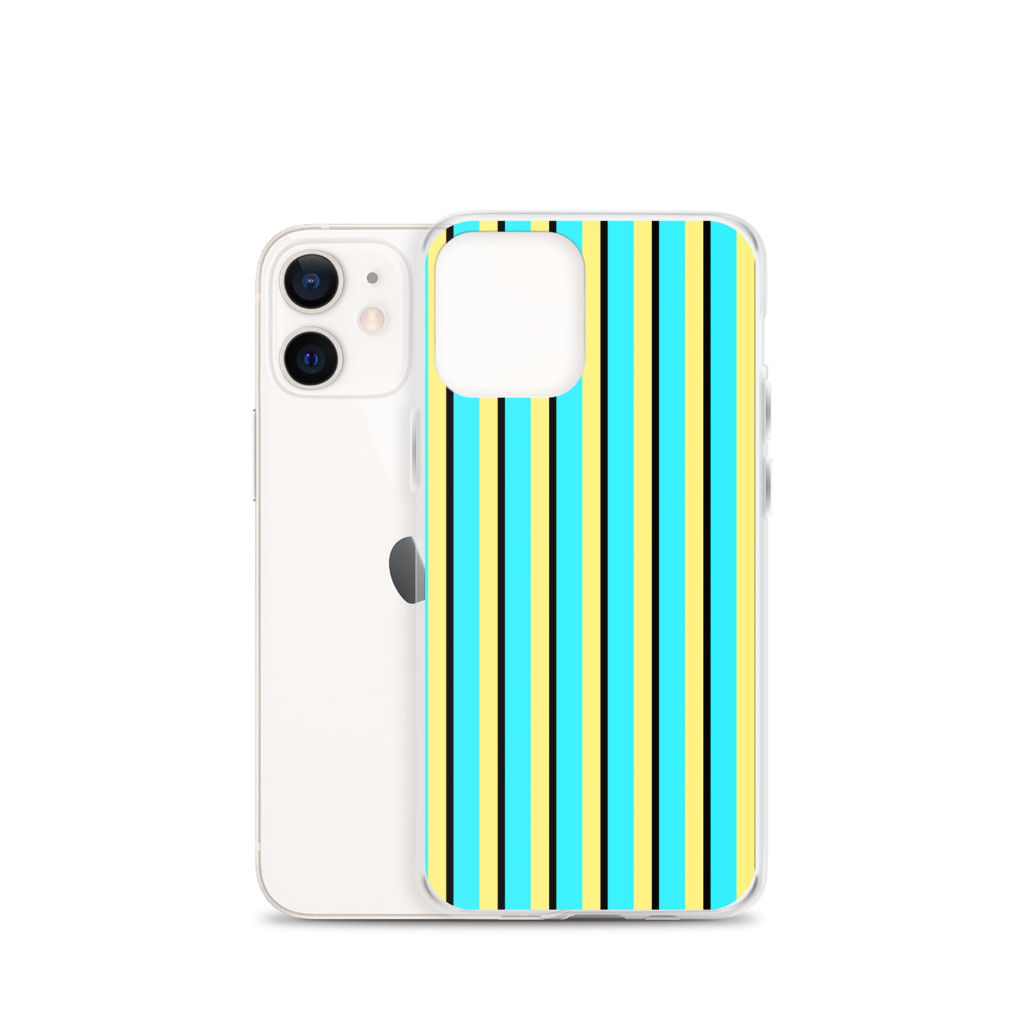 Vintage Stripes - Inspired By Harry Styles - Sustainably Made Clear Case for iPhone®