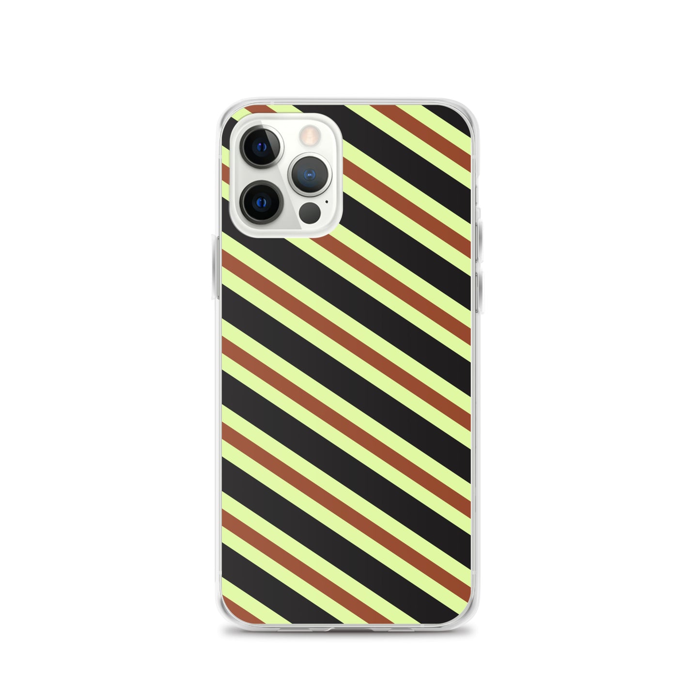 Retro Stripes - Inspired By Harry Styles - Sustainably Made Clear Case for iPhone®