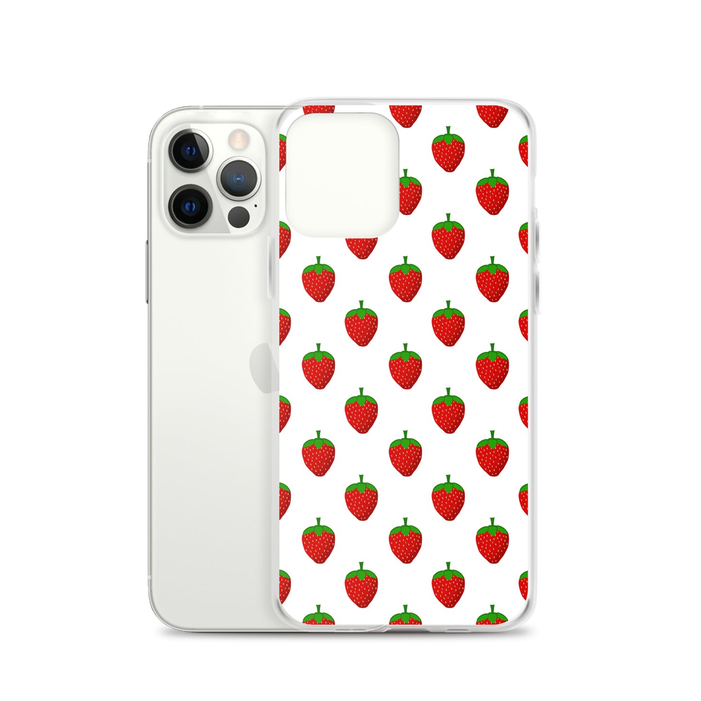Strawberry Party - Inspired By Harry Styles - Sustainably Made Clear Case for iPhone®