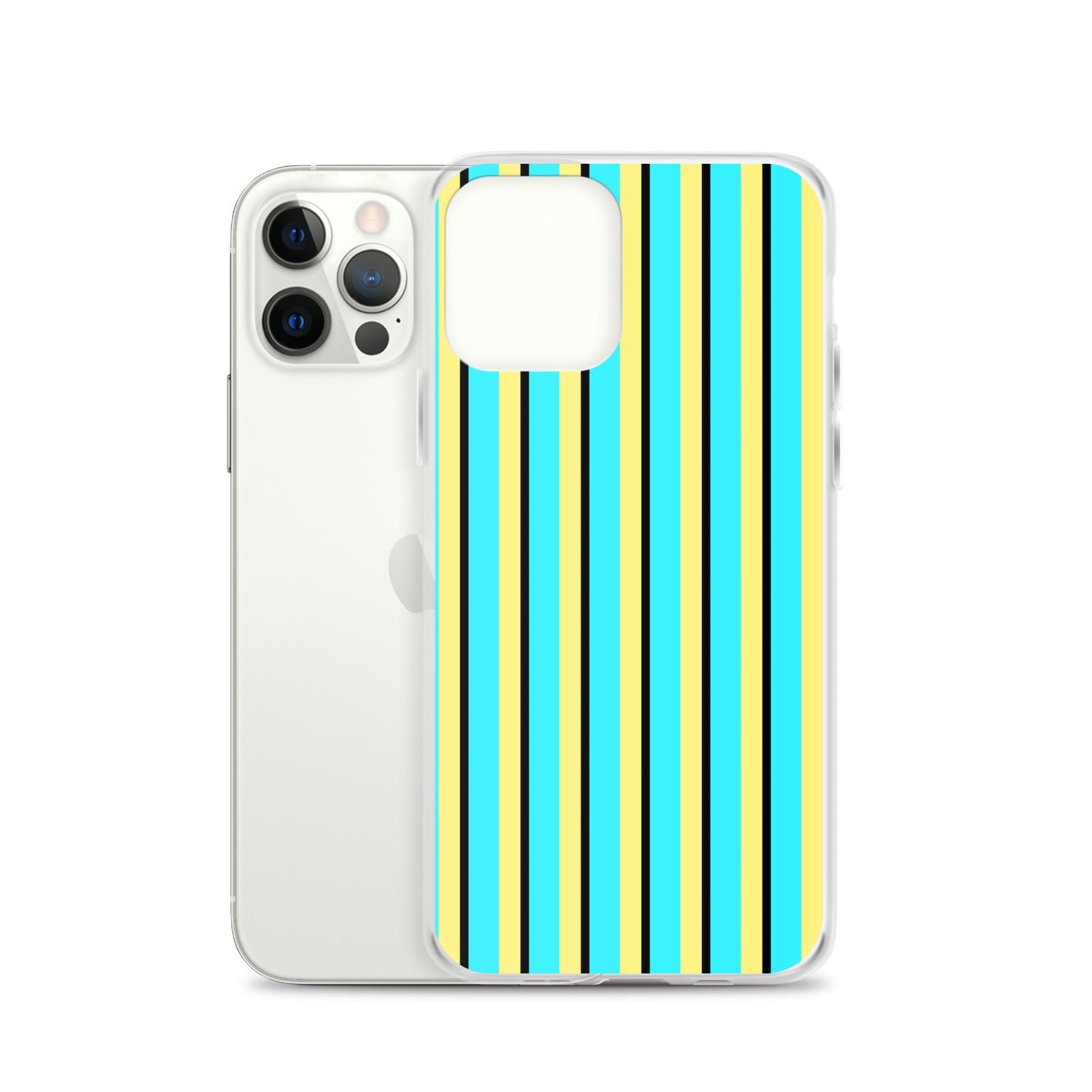 Vintage Stripes - Inspired By Harry Styles - Sustainably Made Clear Case for iPhone®