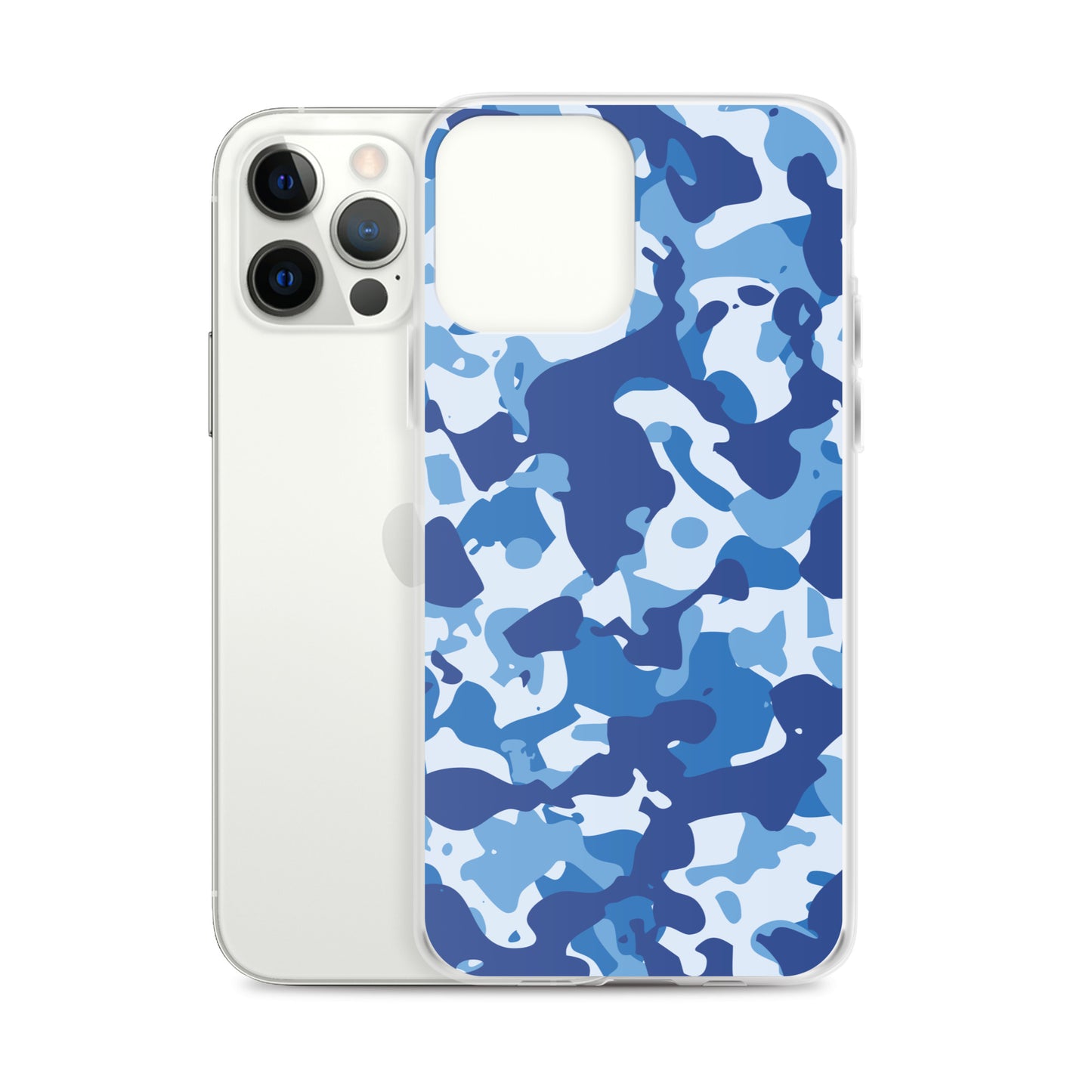 Blue Camo - Sustainably Made iPhone Case