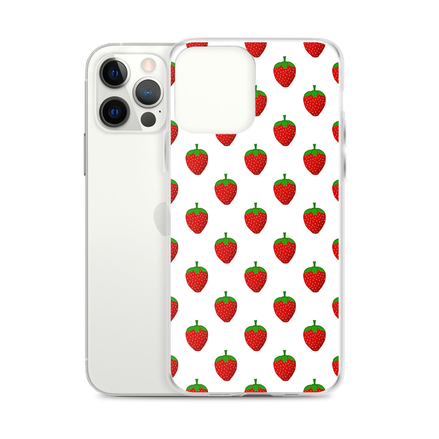 Strawberry Party - Inspired By Harry Styles - Sustainably Made Clear Case for iPhone®