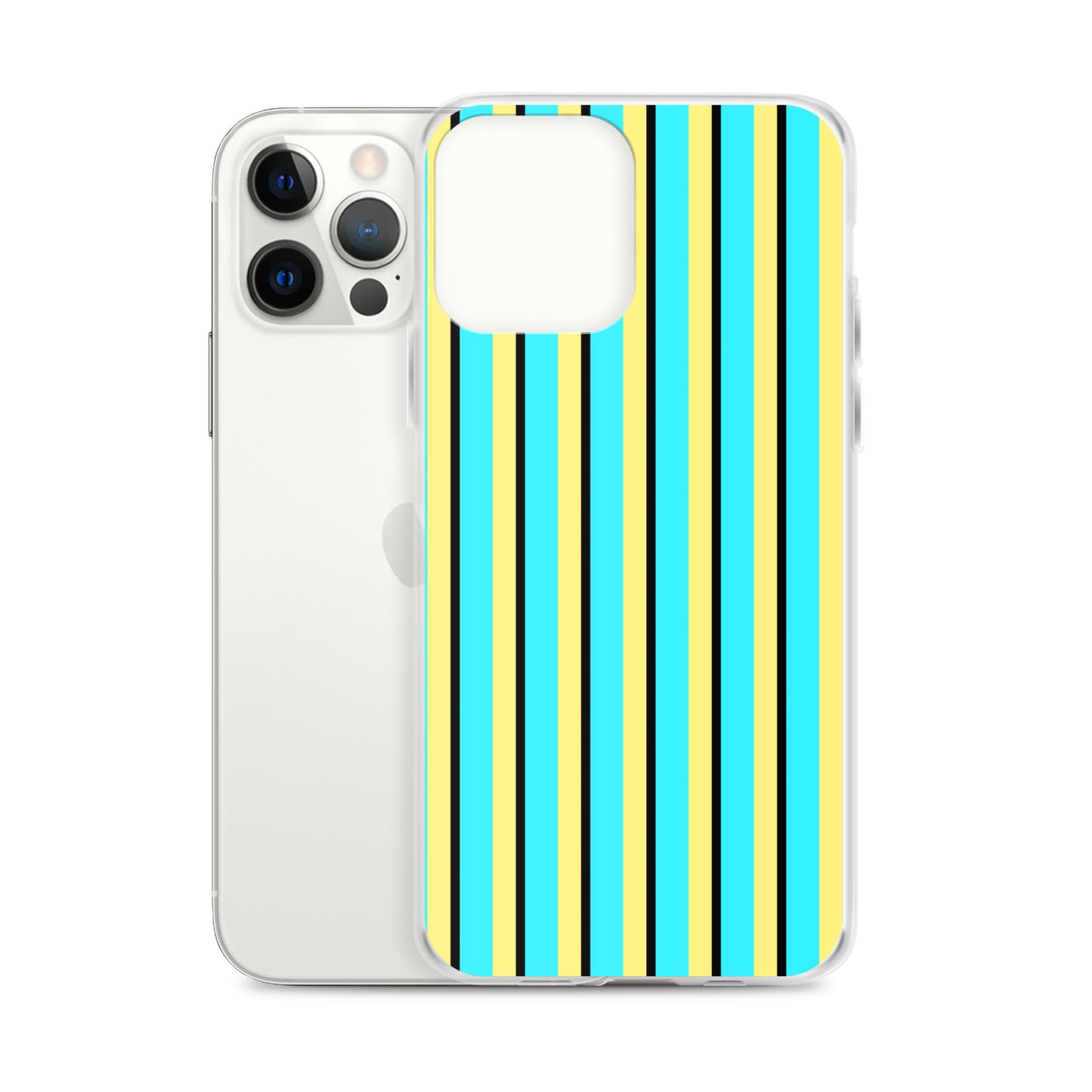 Vintage Stripes - Inspired By Harry Styles - Sustainably Made Clear Case for iPhone®