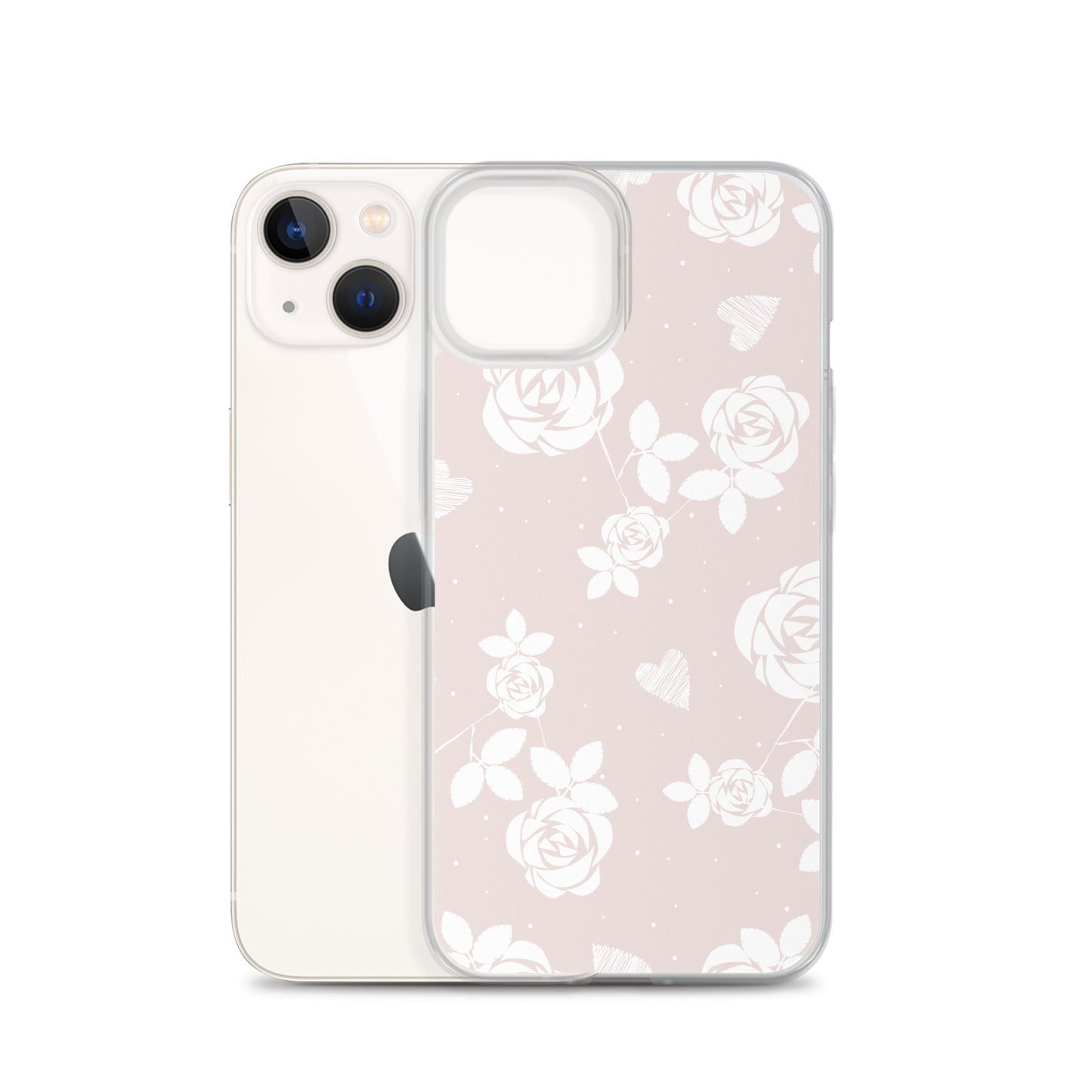 Baby Pink Floral - Sustainably Made iPhone Case