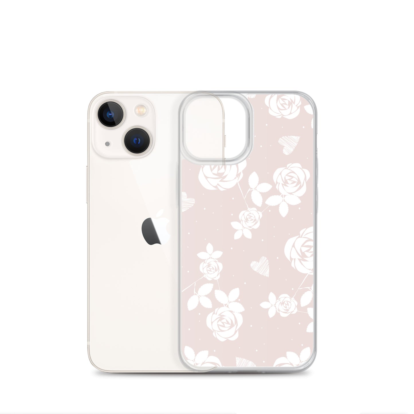 Baby Pink Floral - Sustainably Made iPhone Case
