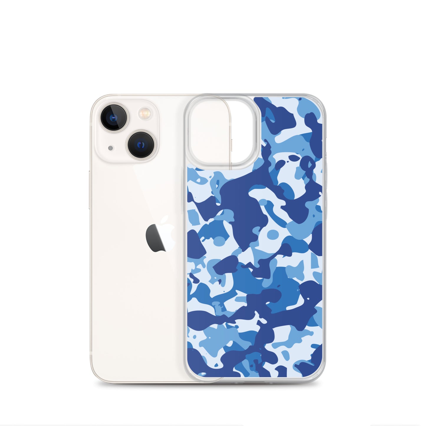 Blue Camo - Sustainably Made iPhone Case