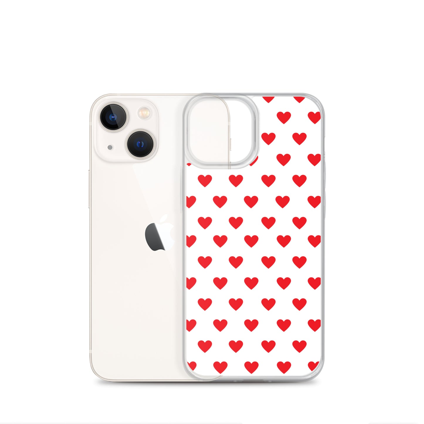 Heart Tile - Inspired By Harry Styles - Sustainably Made Clear Case for iPhone®