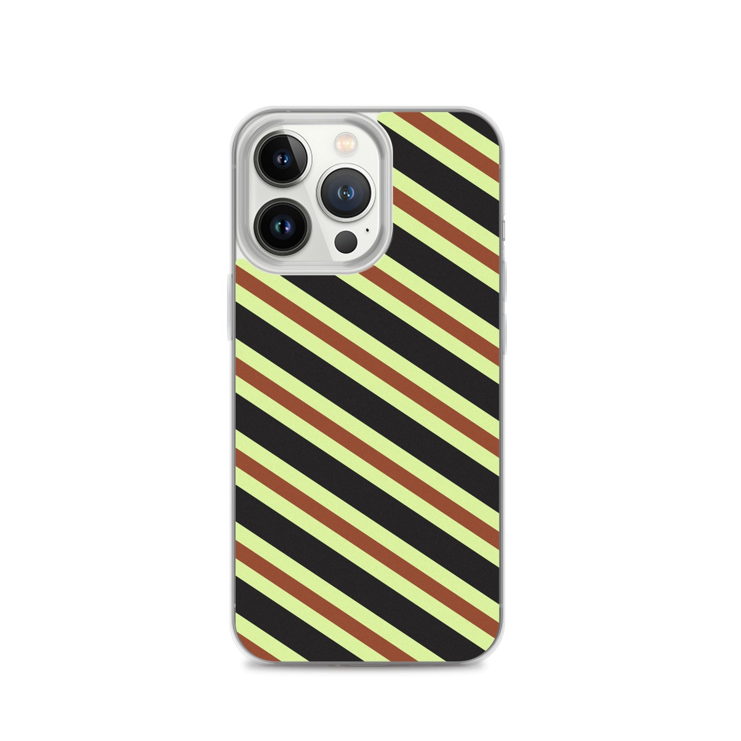 Retro Stripes - Inspired By Harry Styles - Sustainably Made Clear Case for iPhone®