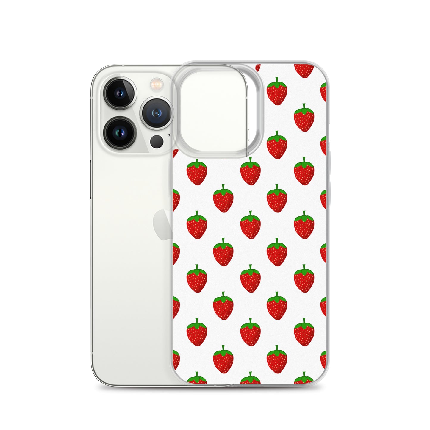 Strawberry Party - Inspired By Harry Styles - Sustainably Made Clear Case for iPhone®