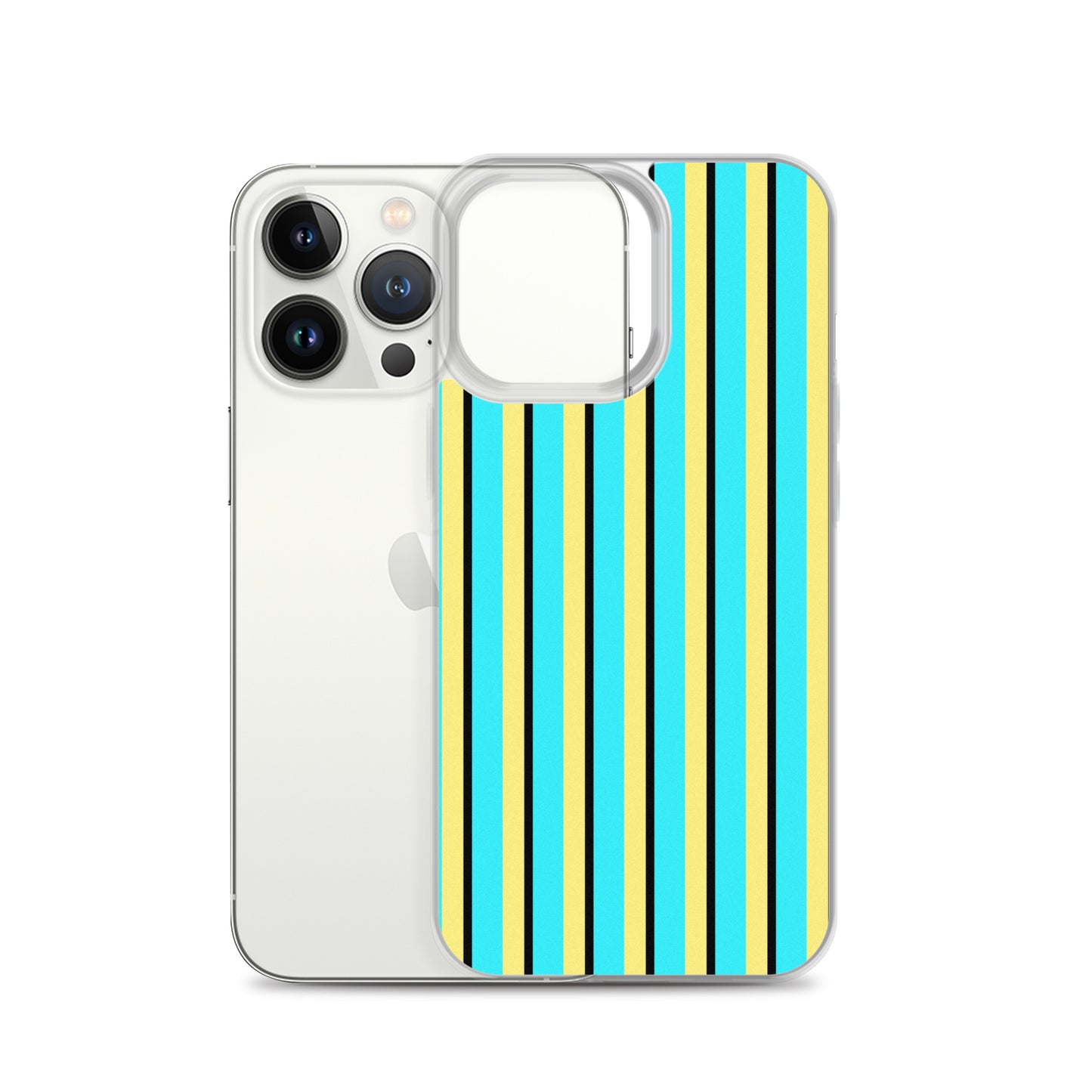 Vintage Stripes - Inspired By Harry Styles - Sustainably Made Clear Case for iPhone®