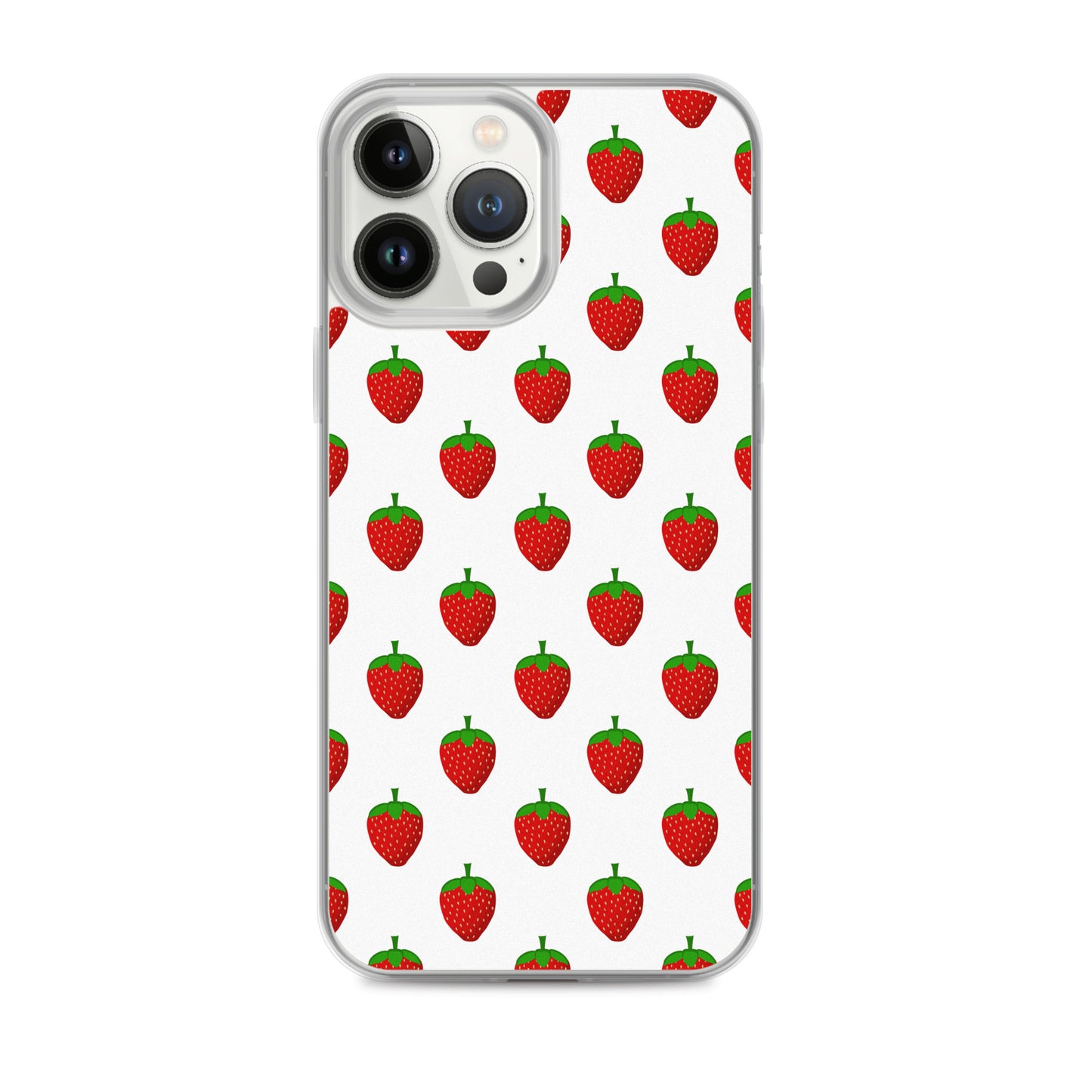 Strawberry Party - Inspired By Harry Styles - Sustainably Made Clear Case for iPhone®