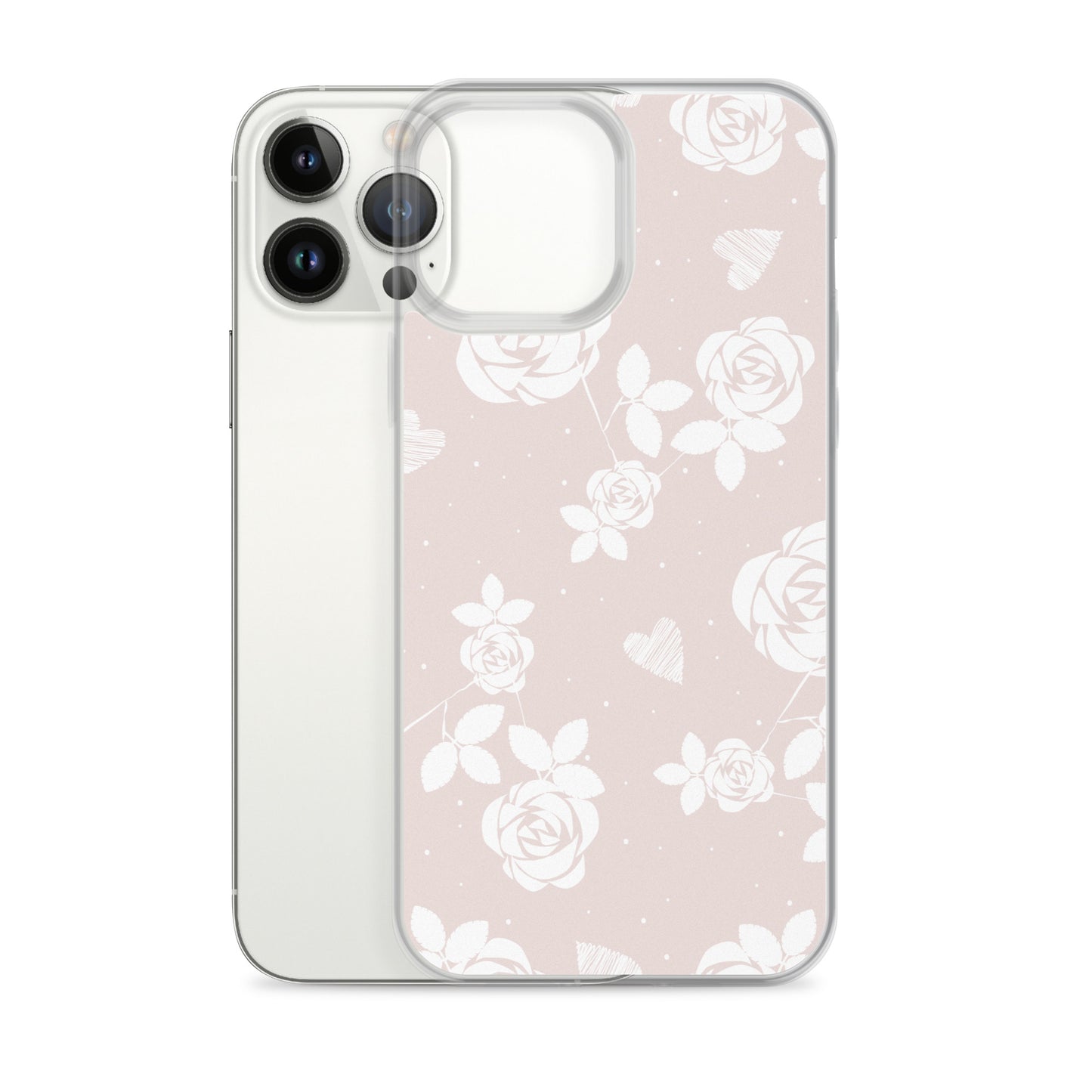 Baby Pink Floral - Sustainably Made iPhone Case