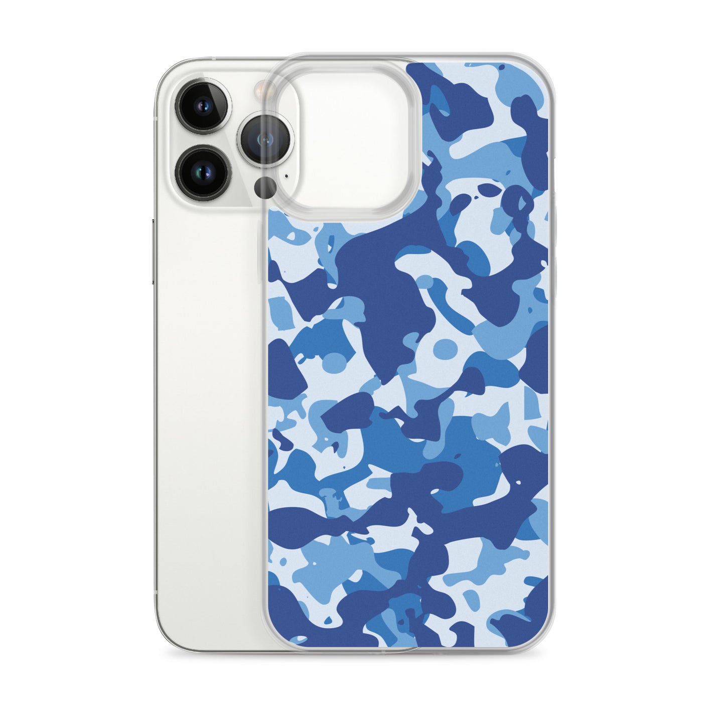 Blue Camo - Sustainably Made iPhone Case