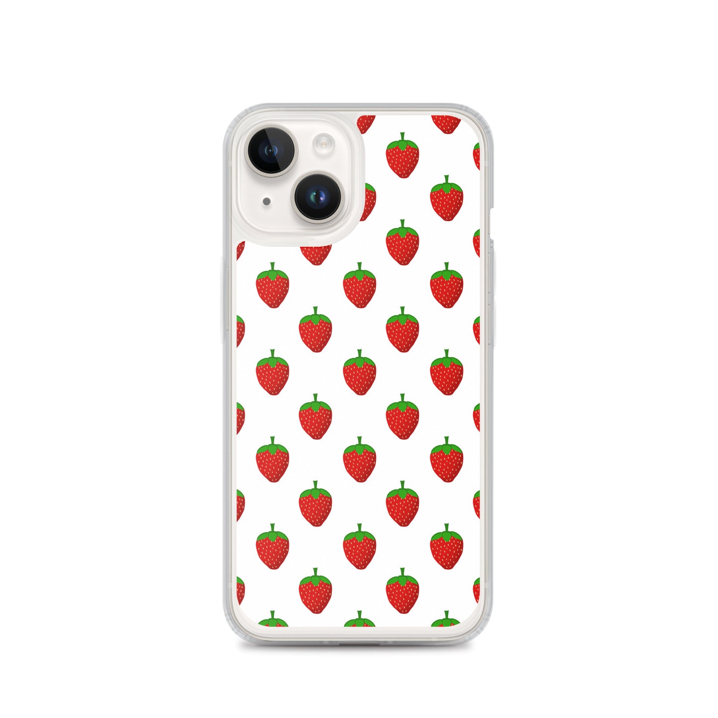 Strawberry Party - Inspired By Harry Styles - Sustainably Made Clear Case for iPhone®