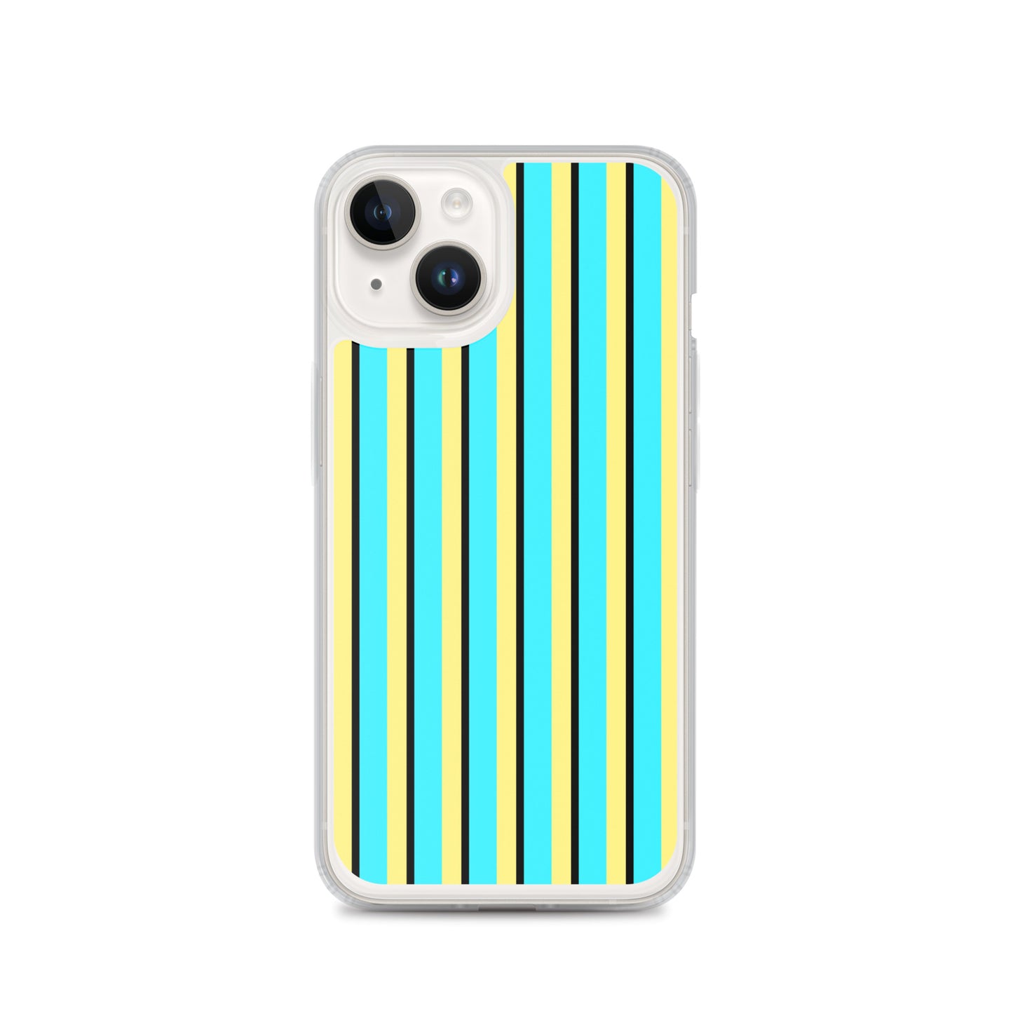 Vintage Stripes - Inspired By Harry Styles - Sustainably Made Clear Case for iPhone®