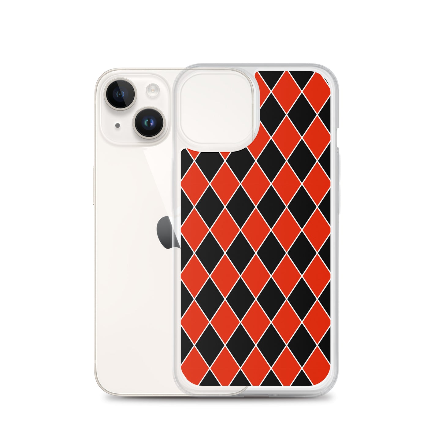 Red Diamond - Inspired By Harry Styles - Sustainably Made Clear Case for iPhone®