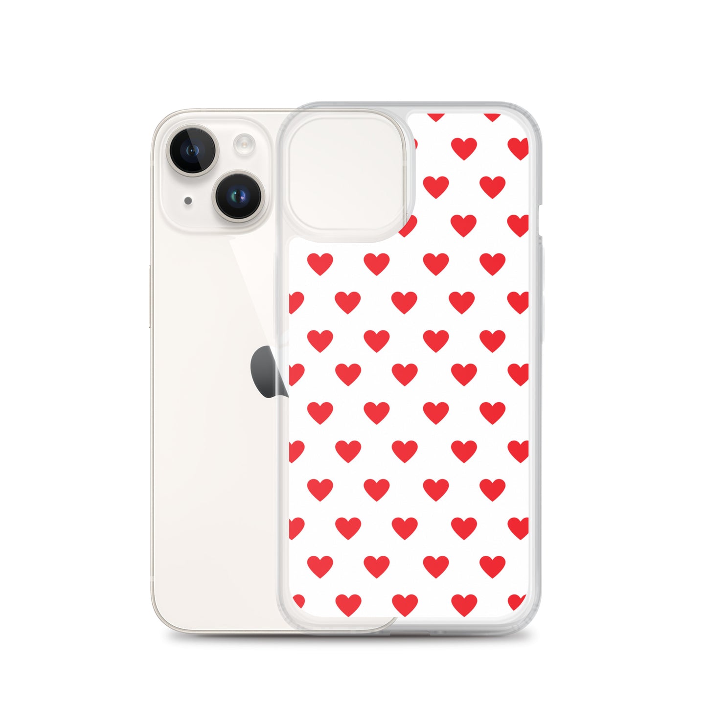 Heart Tile - Inspired By Harry Styles - Sustainably Made Clear Case for iPhone®