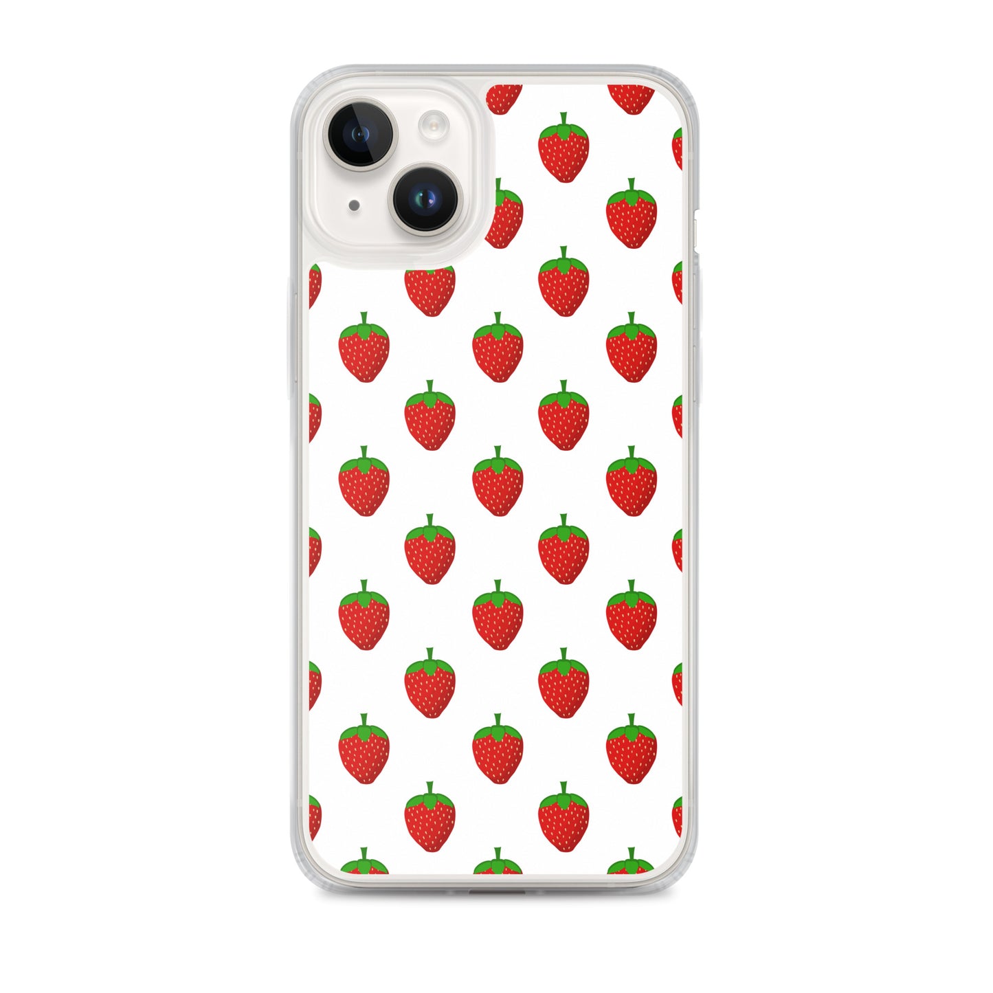Strawberry Party - Inspired By Harry Styles - Sustainably Made Clear Case for iPhone®