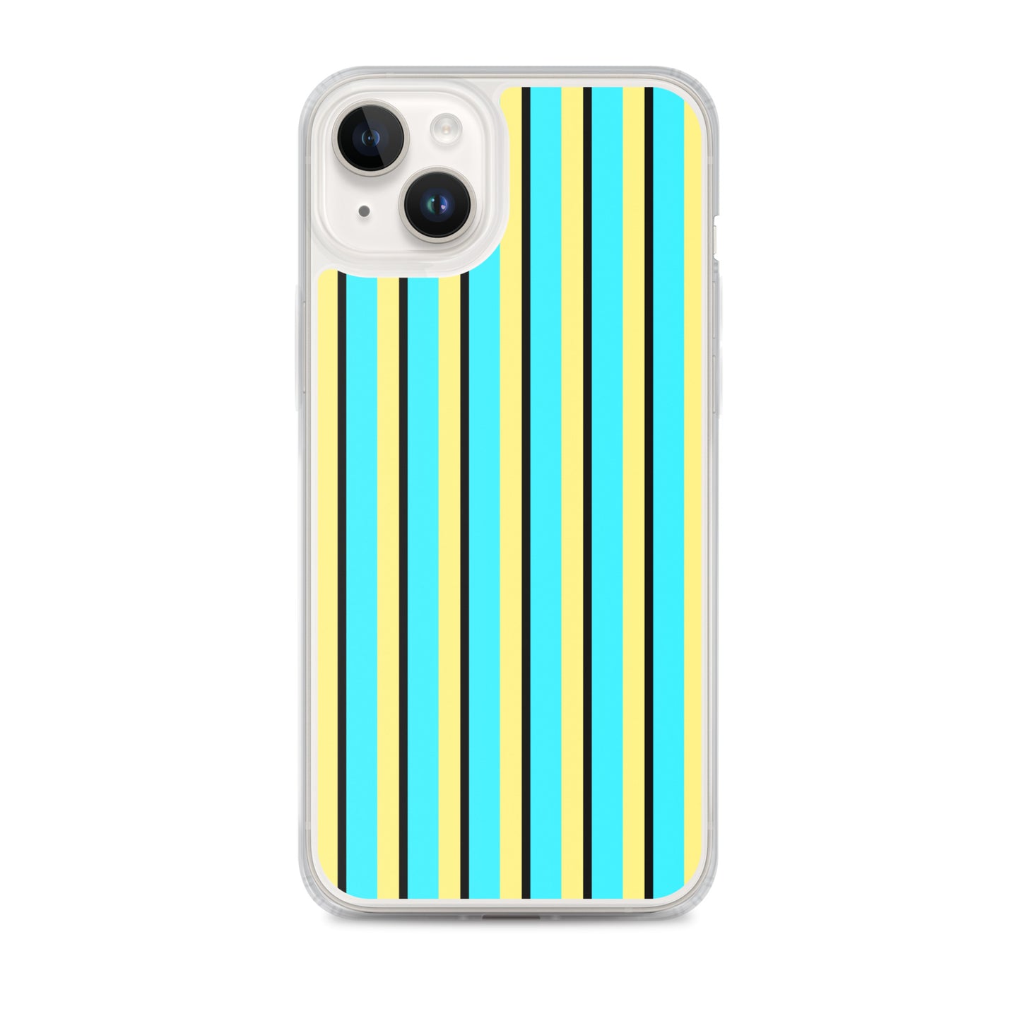 Vintage Stripes - Inspired By Harry Styles - Sustainably Made Clear Case for iPhone®