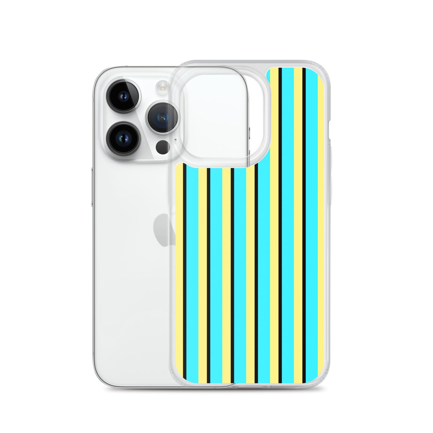Vintage Stripes - Inspired By Harry Styles - Sustainably Made Clear Case for iPhone®