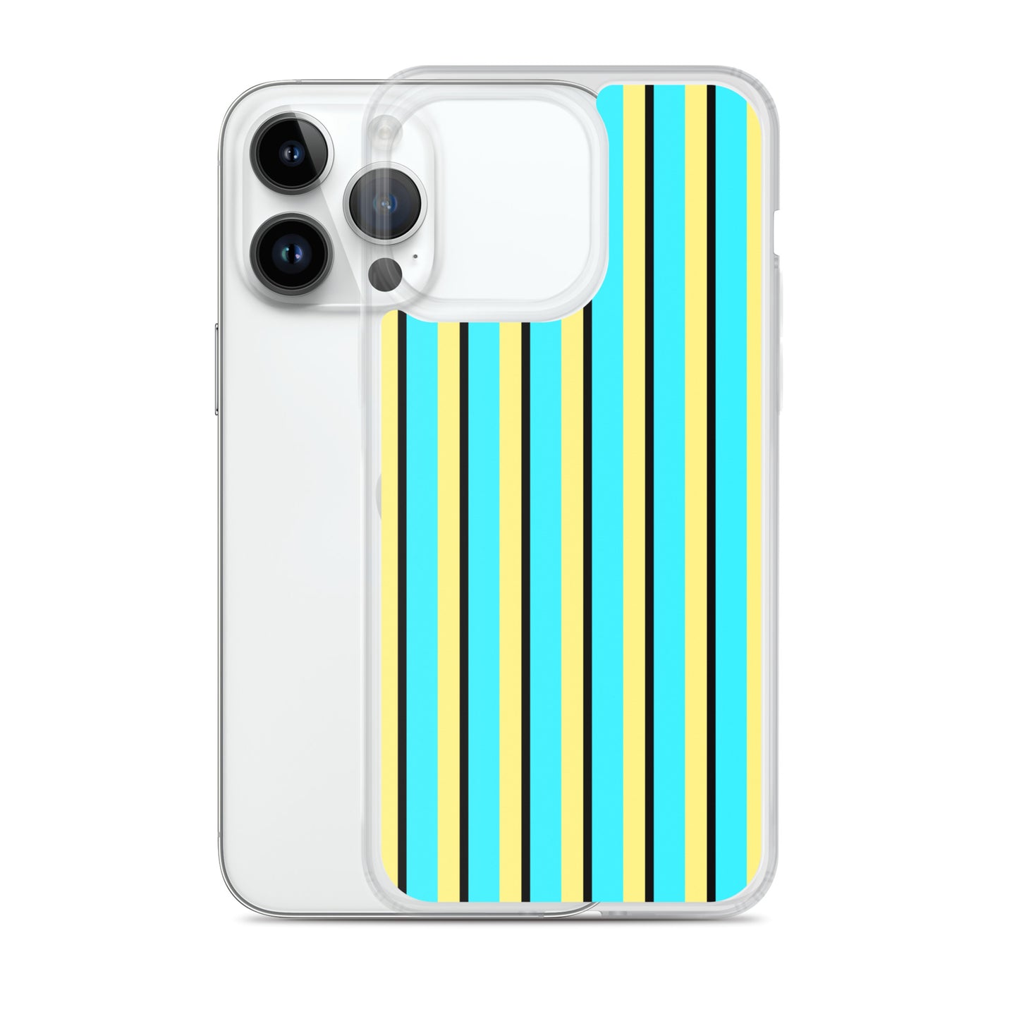 Vintage Stripes - Inspired By Harry Styles - Sustainably Made Clear Case for iPhone®