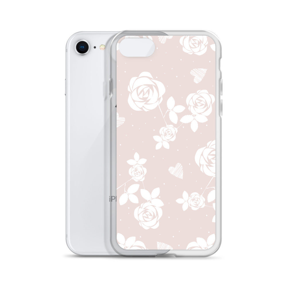 Baby Pink Floral - Sustainably Made iPhone Case