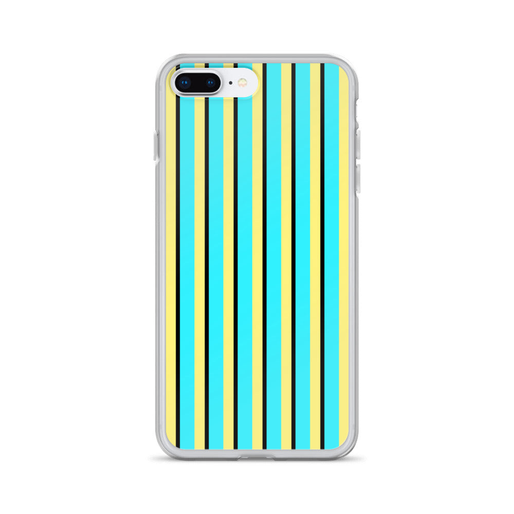 Vintage Stripes - Inspired By Harry Styles - Sustainably Made Clear Case for iPhone®