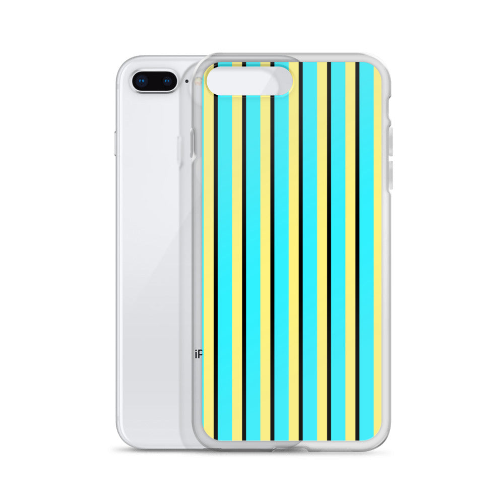 Vintage Stripes - Inspired By Harry Styles - Sustainably Made Clear Case for iPhone®
