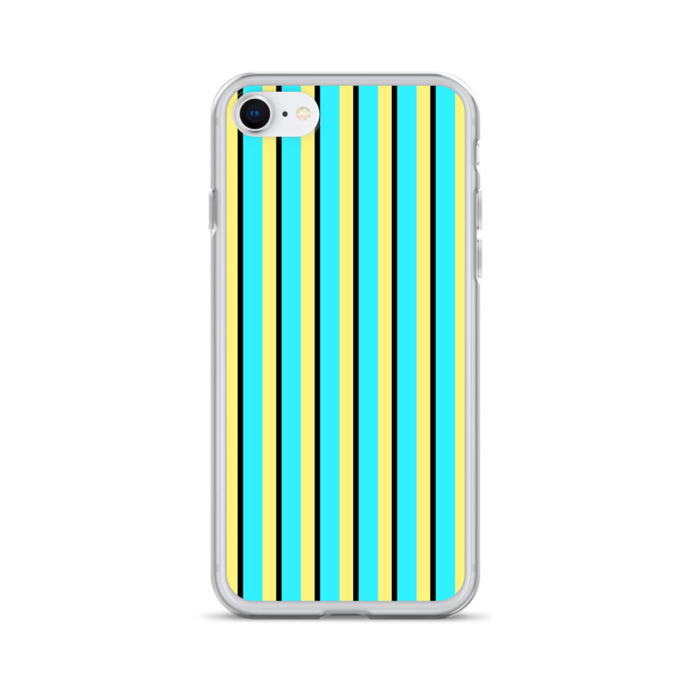 Vintage Stripes - Inspired By Harry Styles - Sustainably Made Clear Case for iPhone®
