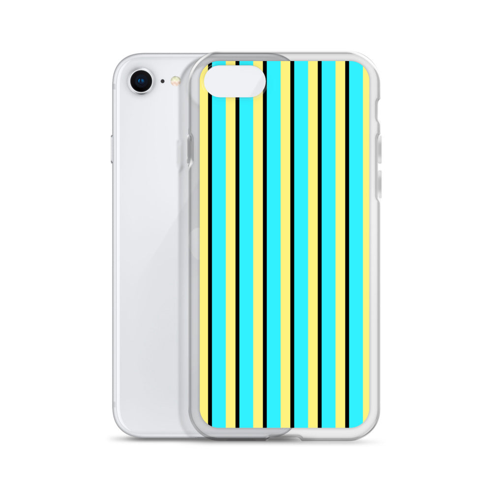 Vintage Stripes - Inspired By Harry Styles - Sustainably Made Clear Case for iPhone®