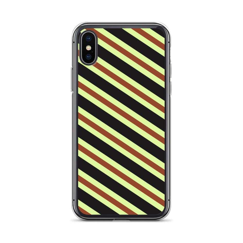 Retro Stripes - Inspired By Harry Styles - Sustainably Made Clear Case for iPhone®
