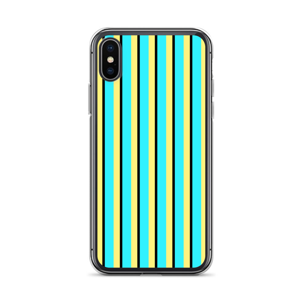 Vintage Stripes - Inspired By Harry Styles - Sustainably Made Clear Case for iPhone®
