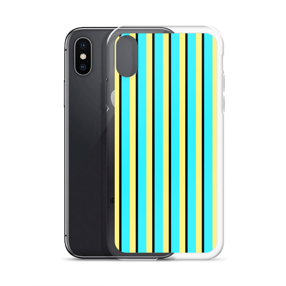 Vintage Stripes - Inspired By Harry Styles - Sustainably Made Clear Case for iPhone®