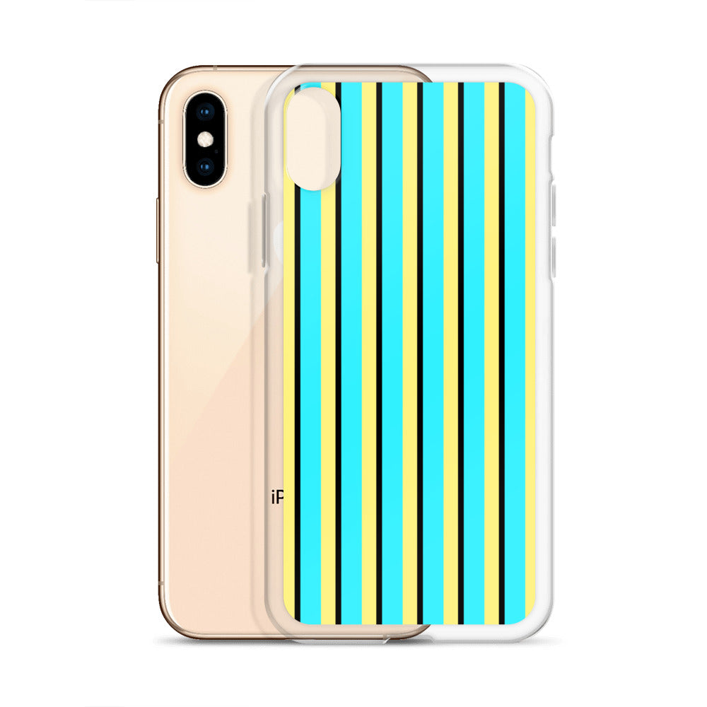 Vintage Stripes - Inspired By Harry Styles - Sustainably Made Clear Case for iPhone®