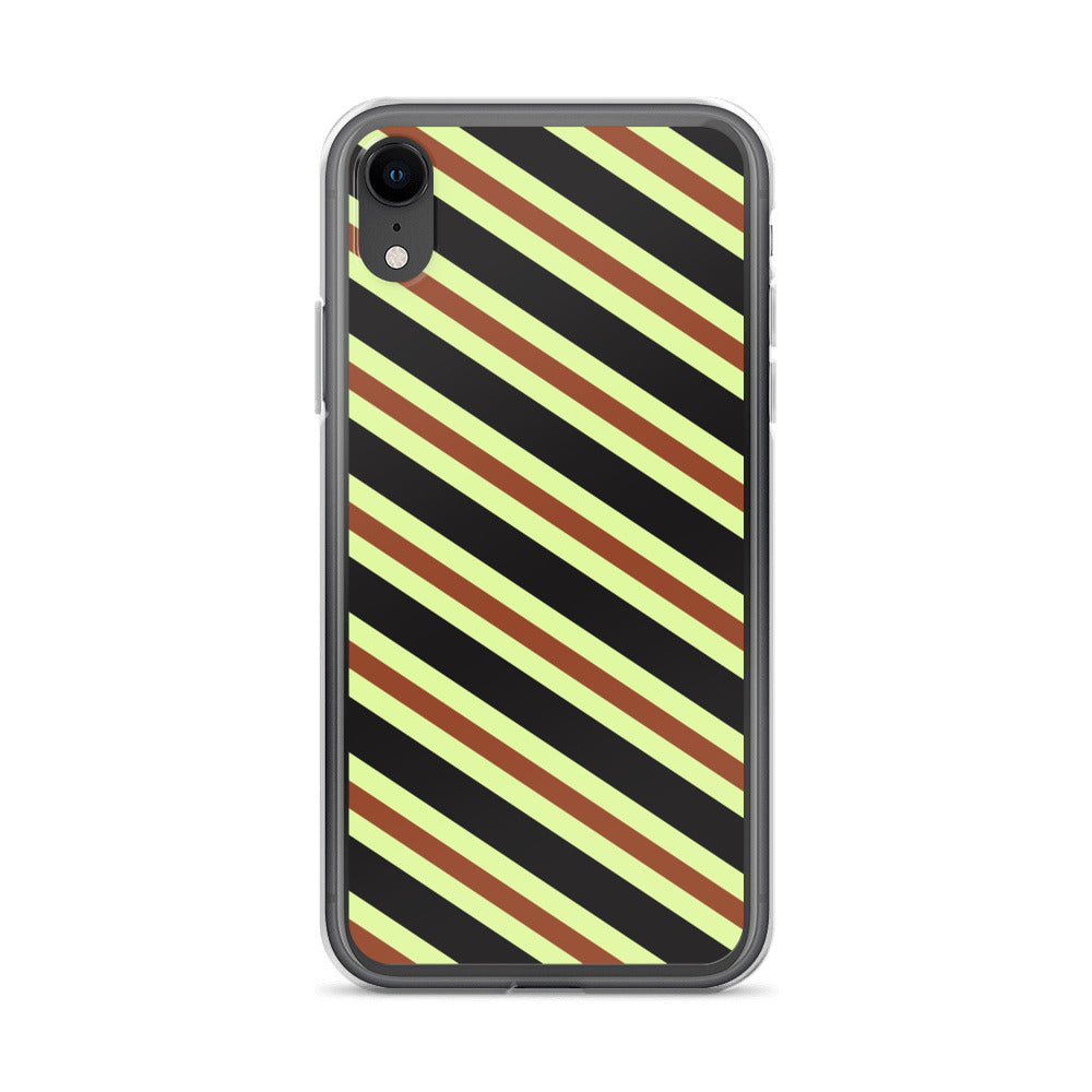 Retro Stripes - Inspired By Harry Styles - Sustainably Made Clear Case for iPhone®
