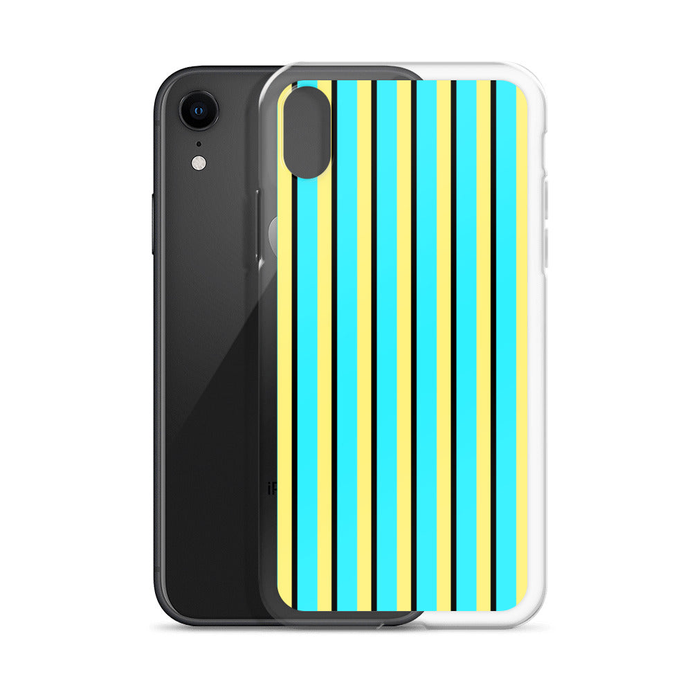 Vintage Stripes - Inspired By Harry Styles - Sustainably Made Clear Case for iPhone®