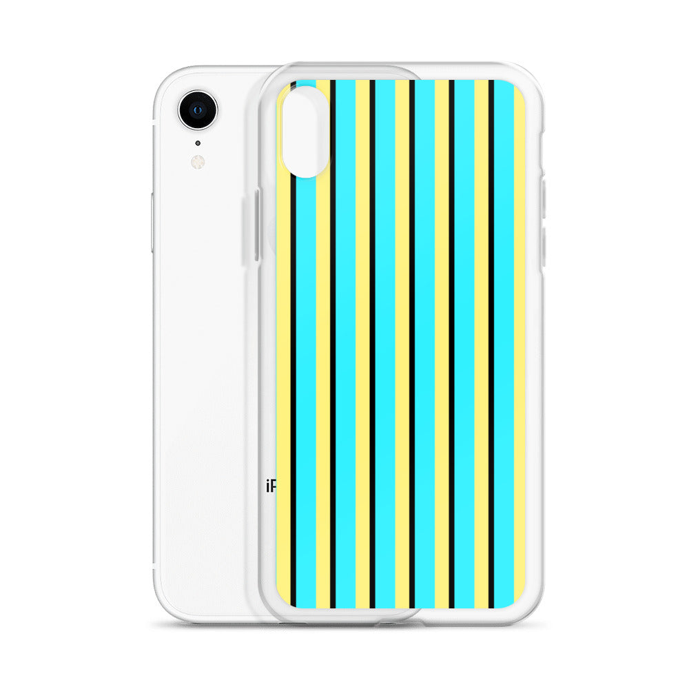 Vintage Stripes - Inspired By Harry Styles - Sustainably Made Clear Case for iPhone®