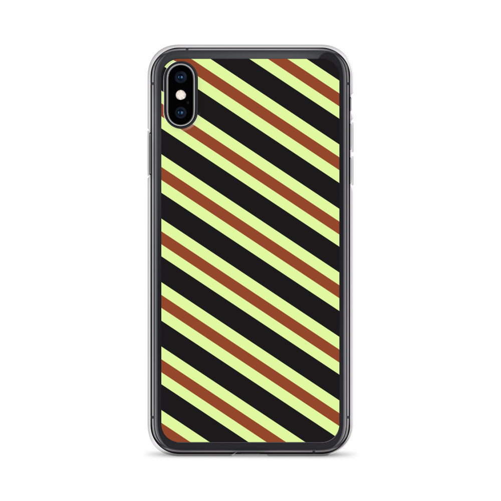 Retro Stripes - Inspired By Harry Styles - Sustainably Made Clear Case for iPhone®