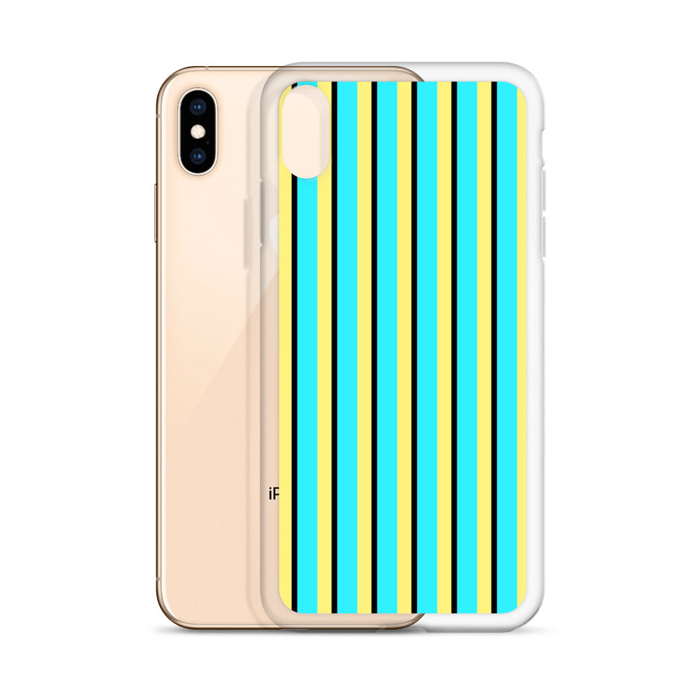 Vintage Stripes - Inspired By Harry Styles - Sustainably Made Clear Case for iPhone®