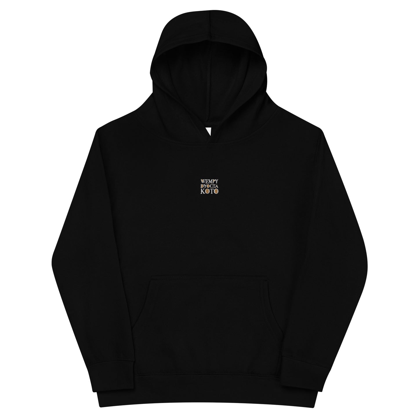 WDK Center Logo - Sustainably Made Kids Hoodie