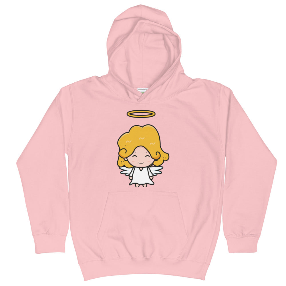 Cute Angel - Sustainably Made Kids Hoodie