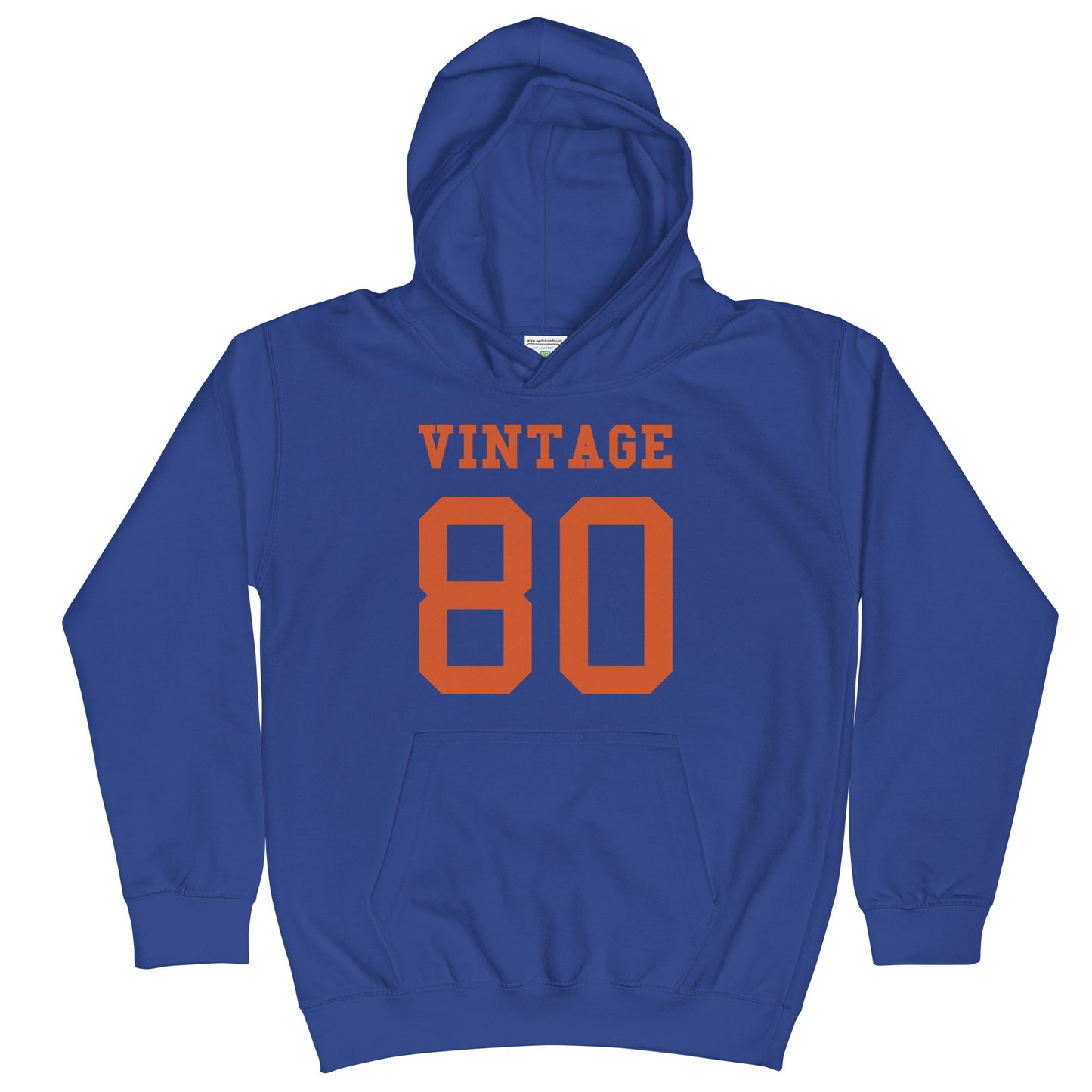 Vintage 80 - Sustainably Made Kids Hoodie