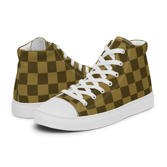 Wempy Dyocta Koto Signature Casual - Sustainably Made Men’s high top canvas shoes