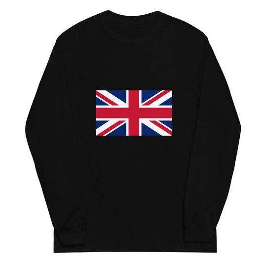 U.K Flag - Sustainably Made Long Sleeve Tee