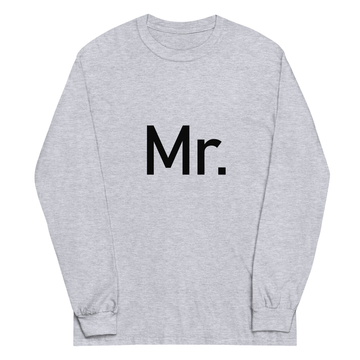 Mr. - Sustainably Made Long Sleeve Tee