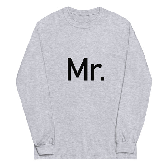 Mr. - Sustainably Made Long Sleeve Tee