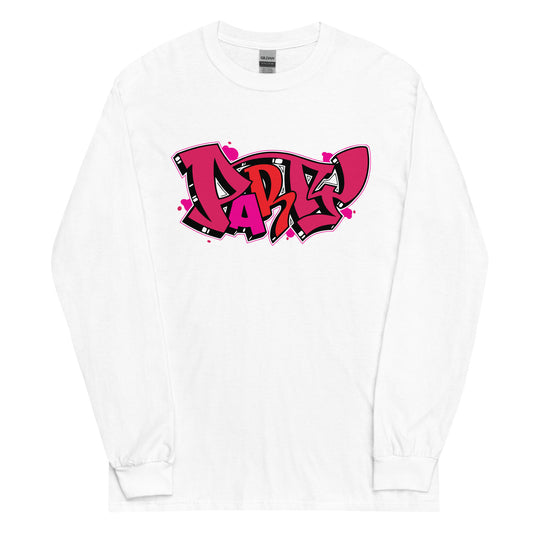 Party Graffiti - Sustainably Made Long Sleeve Tee
