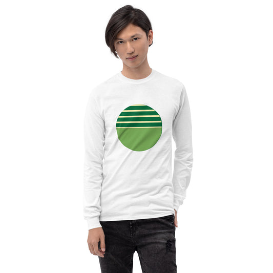 Horizontal Circle - Sustainably Made Long Sleeve Tee